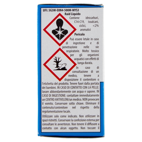 Raid Liquido Elettrico Antizanzare Comuni e Tigre, 60 notti, Ricarica 36 ml